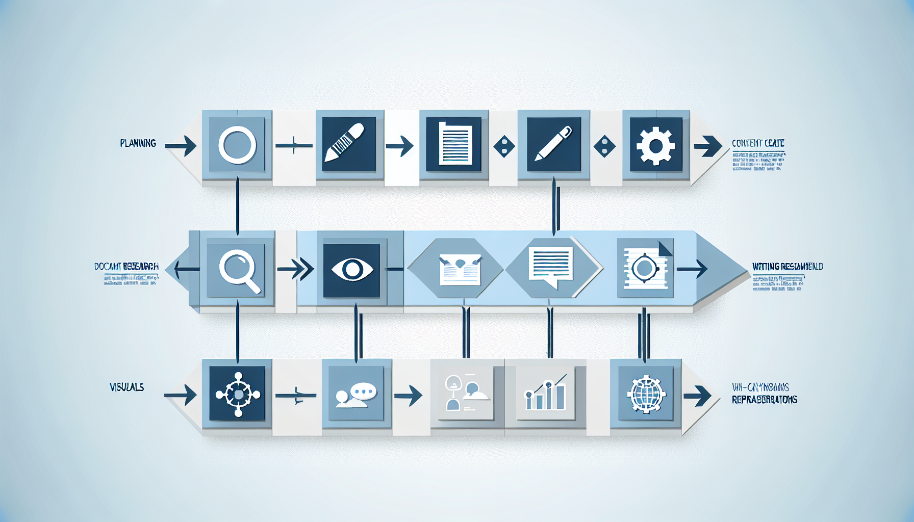 Infografica pipeline multi-AI per creare contenuti